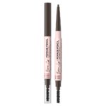 Eveline Cosmetics Brow & Go! pomada do brwi w kredce Dark Brown