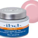 IBD Hard Builder Gel LED/UV żel budujący Pink 56g