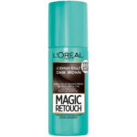 Magic Retouch spray do retuszu odrostów Ciemny Brąz 75ml